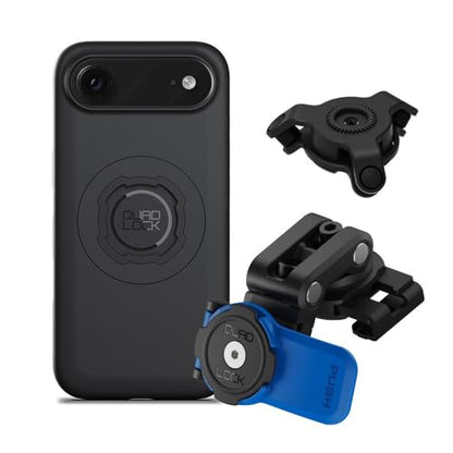 Quad Lock Brake Reservoir Motorcycle Phone Mount with Vibration Dampener and MAG Phone Case for iPhone 17 Air - size: iPhone 17 Air
