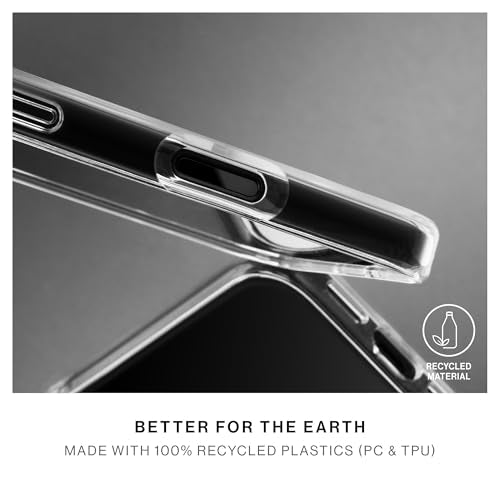 Native Union (Re Clear Case – Transparent Anti-Yellowing Case – MagSafe Compatible with Built-in Magnets – Recycled Materials – Ultra-Durable with Military Grade Drop Protection for iPhone 17 Pro - size: iPhone 17 Pro