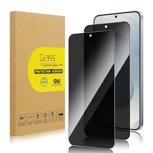 2 Pack Privacy Screen Protector for Samsung Galaxy S25