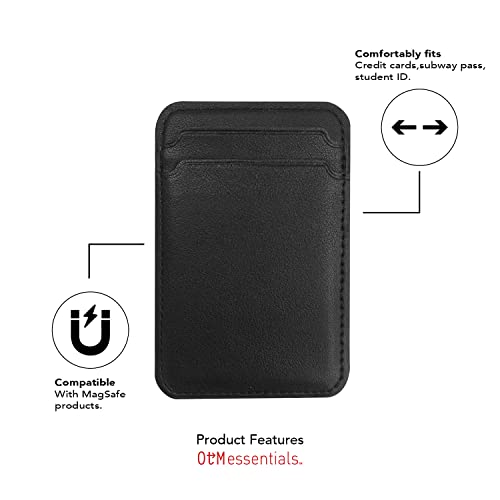 OTM Essentials Penn State University Magsafe Faux Leather Phone Wallet Sleeves, Sleek Magnetic Phone Wallet Case, Lightweight Magsafe Accessories for iPhone 12 or Up, Classic - color: Penn State University, style: Magsafe Compatible