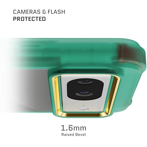 Ghostek Covert Google Pixel 8 Clear Case - Compatible with Wireless Charging, Transparent Silicone, Shockproof Phone Cover (6.2 Inch, Teal) - color: Teal [Limited Edition], size: Pixel 8