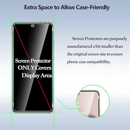 Anoowkoa 3 Pack Designed for Moto G Stylus 2026/2025 Screen Protector - color: Moto G Stylus 2026/2025