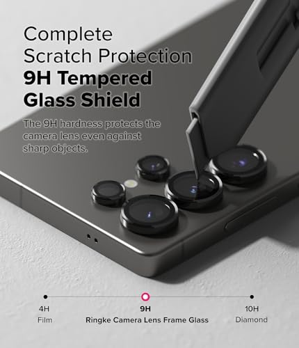 Ringke for Samsung Galaxy S25 Ultra Camera Lens Protector [2 Pack] - size: Galaxy S25 Ultra