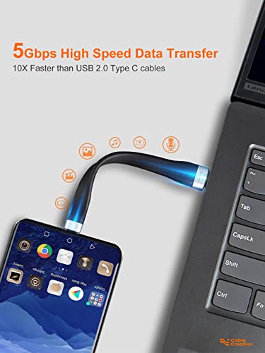 CableCreation USB 3.1 A to Type C Cable 5 inch,USB C Cable 3A Fast Charging - style: USBA 3.1 to USBC