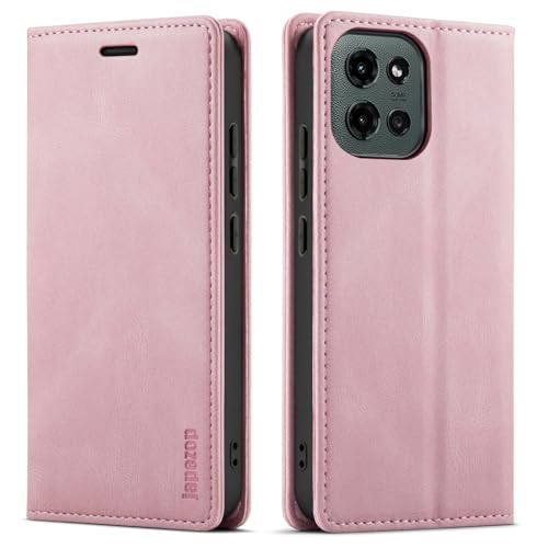 Moto G 5G 2025/5G 2026/Play 2026 Wallet Case with [RFID Blocking],Pink | Card Holder, Kickstand, Magnetic, Soft Leather Flip Case Wallet for Moto G 5G 2025/Moto G 5G 2026/Play 2026 - color: Pink, size: Moto G 5G 2025/2026 6.7"