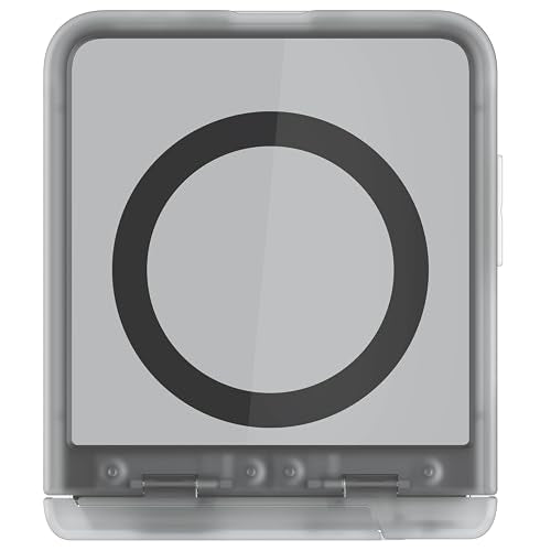Ghostek Covert Clear Galaxy Z Flip7 Case with Built-in Kickstand, MagSafe and Full Hinge Protection Designed for 2025 Samsung Galaxy Flip 7 (6.9") (Clear Matte) - color: Clear Matte, size: Galaxy Z Flip 7