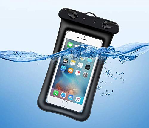 Floating Waterproof Pouch for Samsung Galaxy Note 20 Ultra S20 S21 S22 S23 Ultra S21+ S20 Plus S21 FE Note 10 Plus Lite 9 S10 Plus A53 5G, A13 5G, A52 5G, A42 5G Underwater Phone Case Dry Bag Black - color: Black
