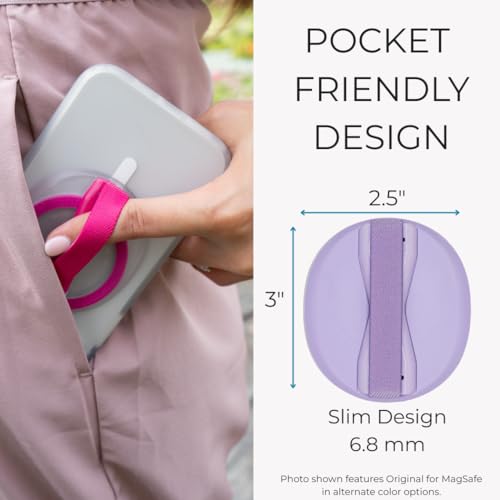 LOVEHANDLE Original Universal Phone Grip - Lavender - color: Lavender