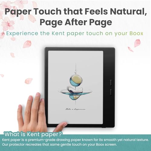 BELLEMOND Kent Paper Screen Protector for Onyx Boox Go Color Gen 2 7"