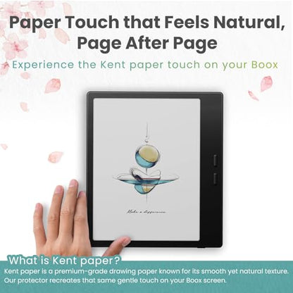 BELLEMOND Kent Paper Screen Protector for Onyx Boox Go Color Gen 2 7"