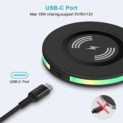 Wireless Charger Samsung Fast Charging Pad Wireless Phone Charger for