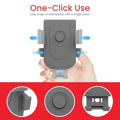 Baby Stroller Phone Holder, Universal Handlebar Phone Mount Grey