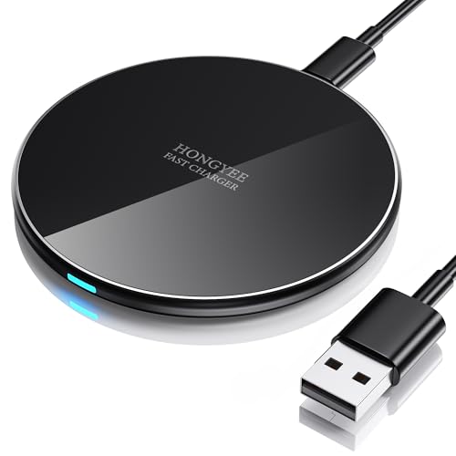 20W Wireless Charger, Wireless Charging Pad 20W Wireless Fast Charger Compatible with iPhone 17/17 Pro Max/16/15/14/13/12//11 Series; Samsung Galaxy S25/S24/S23/S22/S21/S20, AirPods Pro 3