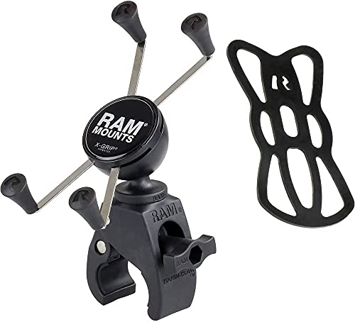 RAM MOUNTS X-Grip Large Phone Mount with Tough-Claw Clamp Base