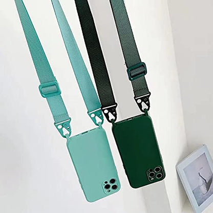 Compatible with iPhone 6/7/8/SE2/SE3,Crossbody Phone Case with Lanyard Cute Soft Silicone Case with Adjustable Shoulder Strap Shockproof Protector Compatible with Women Girls Blue - color: Blue, size: iPhone 6/7/8/SE2/SE3