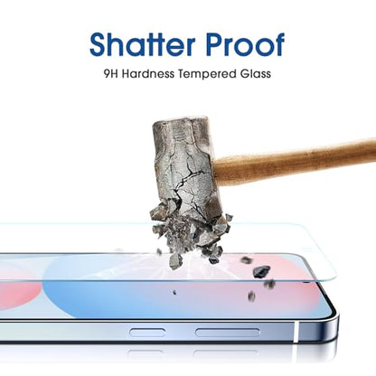 amFilm OneTouch for Samsung Galaxy S24 FE Screen Protector Tempered Glass - size: S24FE-6.7"