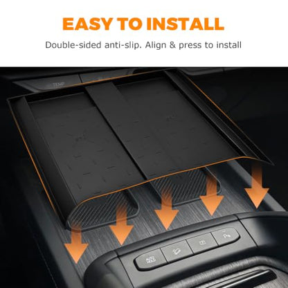 Wireless Charging for Kia Telluride Accessories 2027,Silicone Anti Slip Pad - size: for Kia Telluride Accessories 2027