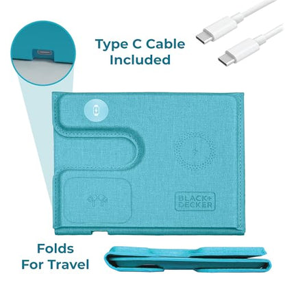 BLACK+DECKER 3 in 1 Charging Station for Apple, (Loch Ness) - color: Loch Ness