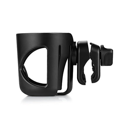 Accmor Stroller Cup Holder, Cup Holder for Walker Bike Wheelchair - color: All Black & All Black
