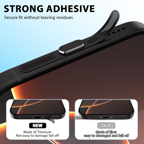USB C Dust Plug and Cleaning Kit for iPhone 17 Only, 15/16, 22-Piece Set - size: for iPhone 15/16 series and iPhone 17 Only