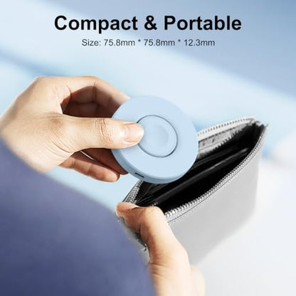 Upgraded for Apple Watch Charger, Foldable Travel Fast Charging Dock - color: Blue, size: USB A