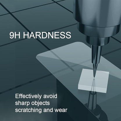 6.1 Inch [3 Pack] Tempered Glass Screen Protectors are compatible with iPhones 15 models. They are scratch resistance and bubble-free with a 9H hardness rating.