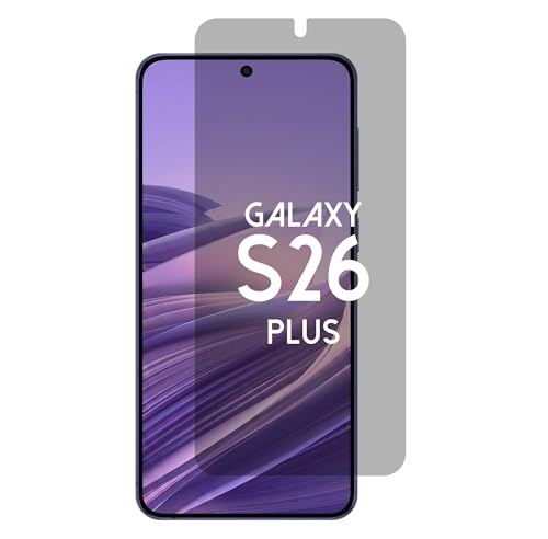 Privacy Screen Protector for Galaxy S26 Plus - Blue Light Blocking Film 6.7" with Alignment Tool Kit [1 Pack] - Support Fingerprint Unlock/Cell Phone Private, Scratch Resistant Film - size: Galaxy S26+