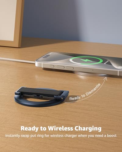 SUPERONE for MagSafe Phone Grip Kickstand, Magnetic Phone Ring Holder