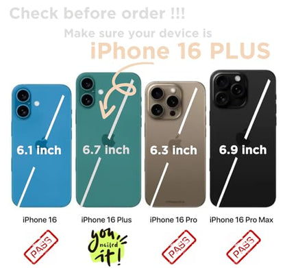 Compatible with iPhone 16 Plus Wallet Case with Card Holder, Black Cow Print Flip Folio PU Leather Kickstand Card Slots Case for Women Girls - color: Black Cow Print, size: iPhone 16 Plus 6.7 inch