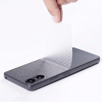 Ibywind 2 Pack Screen Protector For Sony Xperia 10 VI 5G 6.1",9H Hardness Tempered Glass,With 1Pc Camera Lens Protector,1Pc Back Carbon Fiber Film - size: Xperia 10 VI