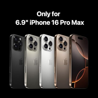 MAGEASY Roam MagSafe Crossbody Phone Case with Strap for iPhone 16 Pro Max, Magnetic Clear Case with Detachable Lanyard, 16FT Drop Defense, Camera Control Compatible (Midnight) - color: Midnight, size: iPhone 16 Pro Max