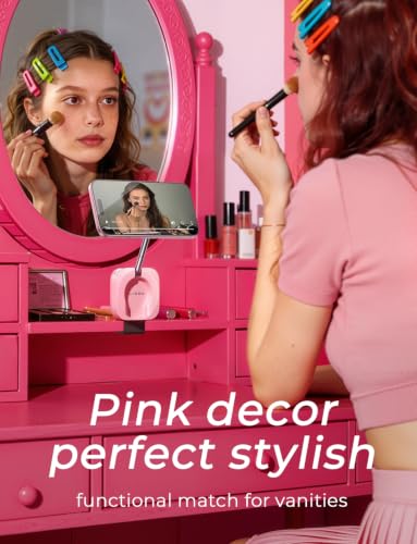 LISEN Airplane Travel Essentials for Flying Airplane Phone Holder for Desk - color: Pink