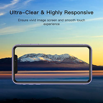JETech One Touch Screen Protector for iPhone 11/XR, 2-Pack - size: iPhone 11/XR