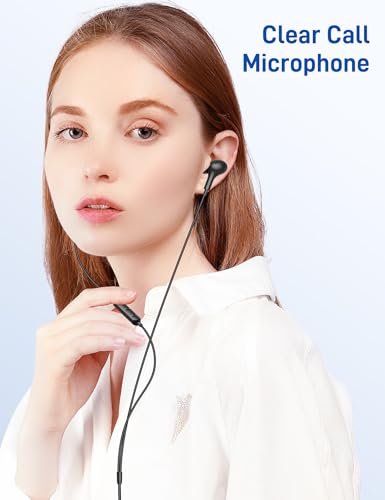 iMangoo for Apple MFi-Certified Soft Headphones for Lightning Wired Earbuds - color: Black