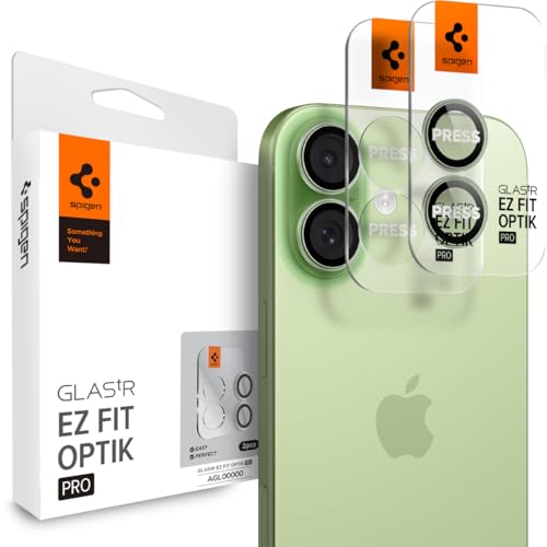Spigen Camera Lens Protector for iPhone 17 (16 Plus/16) - Sage - color: Sage