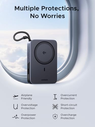 UGREEN 10000mAh Qi2 15W Magnetic Power Bank PD 30W for iPhone 18 Pro