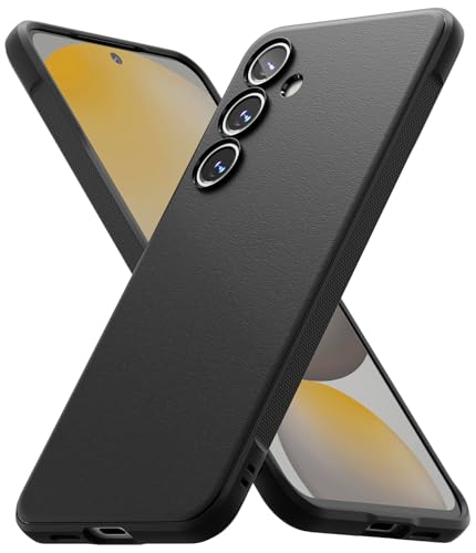 Ringke Onyx for Samsung Galaxy S24 FE Case [Feels Good in The Hand] Oil & Dirt Resistant, Enhanced Camera Lens Protection, Comfortable Grip, Non-Slip, Lightweight Cover - Black - color: Black, size: Galaxy S24 FE
