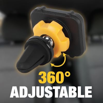 DEWALT Heavy Duty Magnetic Phone Holder for Car, Universal Air Vent