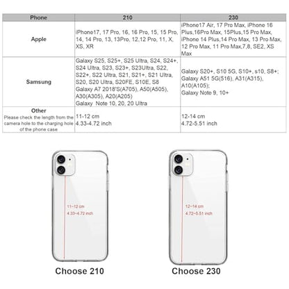 TEAMOLA Silicone Phone Grip Strap, Anti-Slip Phone Hand Holder Pink 210 - color: 210，3 Pink
