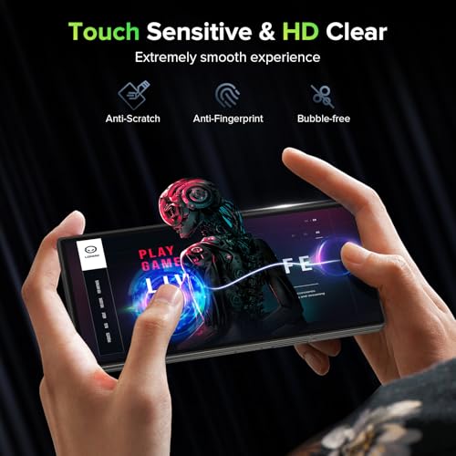 Ruky for 2 Pack Samsung Galaxy Z Fold 7 Privacy Screen Protector, Easy Installation with Pull Strip Alignment Frame, Bubble-Free 9H+ Front Tempered Glass Film for Galaxy Z Fold 7