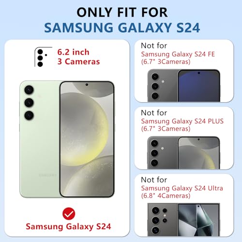 for S24-Case/S25-Case, Compatible with MagSafe, Gray - color: Gray, size: Galaxy S24 6.2"