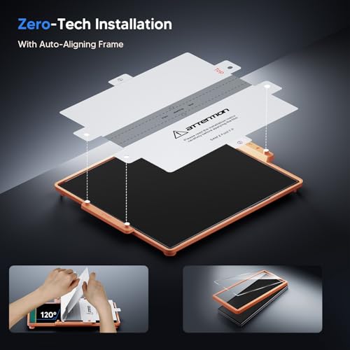 Hoerrye for Samsung Galaxy Z Fold 7 30° Privacy Screen Protector - [with Auto Align Frame Accessories] [2 Pack Inside Flexible TPU Film + 2 Pack Front Tempered Glass] No Creases,No Bubbles