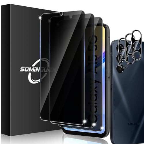 3+3 for Samsung Galaxy A15 5G Privacy Screen Protector Camera Protector - size: Galaxy A15 Privacy