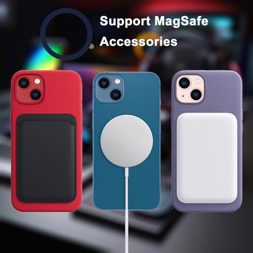 TENOC Universal Metal Ring Sticker, Black+Silver+White, 6Pcs | Compatible with iPhone/Samsung, Magnetic Phone Charger/Mount/Holder Conversion - color: Black&Silver&White