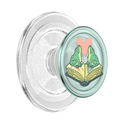 PopSockets Phone Grip for MagSafe, Magnetic Holder- Frogs in Love - color: Frogs in Love, style: MagSafe