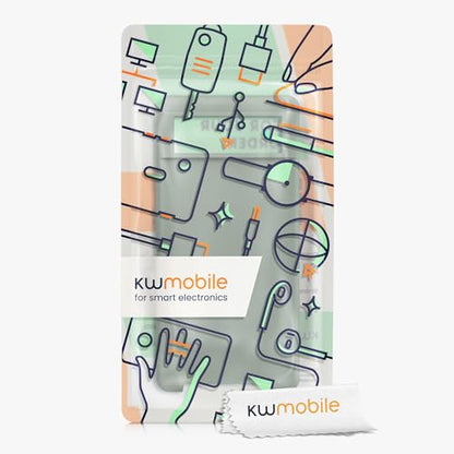 kwmobile Case Compatible with Google Pixel 6 Case - TPU Silicone Phone Cover with Soft Finish - Rainwashed Green - color: Rainwashed Green, size: Pixel 6