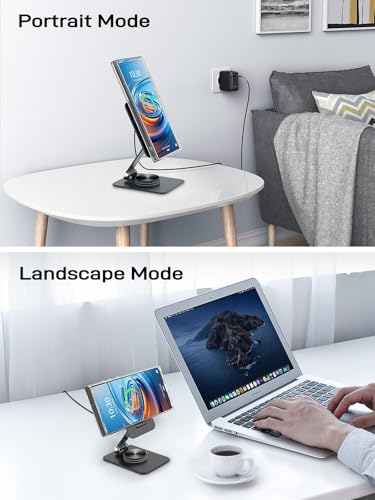 Compatible with MagSafe Charger, 15W Magnetic Charger Stand for Phones - color: Black