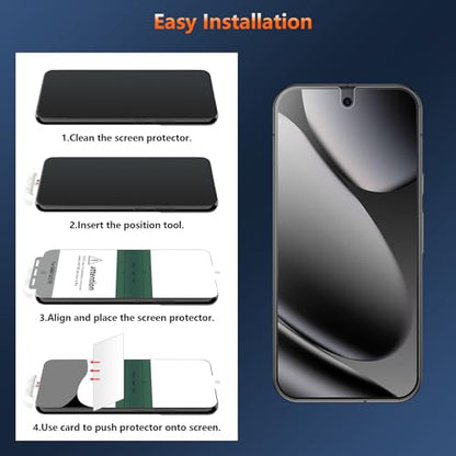 28 ° Matte Privacy TPU Screen Protector for Google Pixel 10 Pro XL - size: Pixel 10 Pro XL
