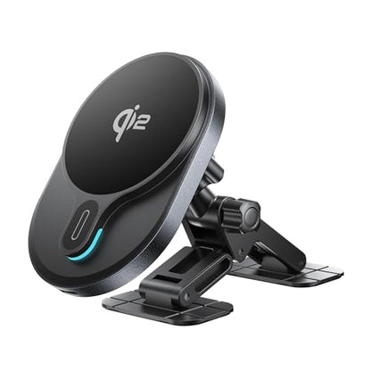 HURMAI for Qi2 Car Mount Charger 15W MagSafe Wireless for iPhone