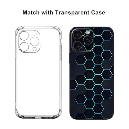 Skin Wrap Compatible with 13/14/15/16/17 Pro Max (Dark Blue, 16 Pro Max) - color: Dark Blue, size: 16 Pro Max